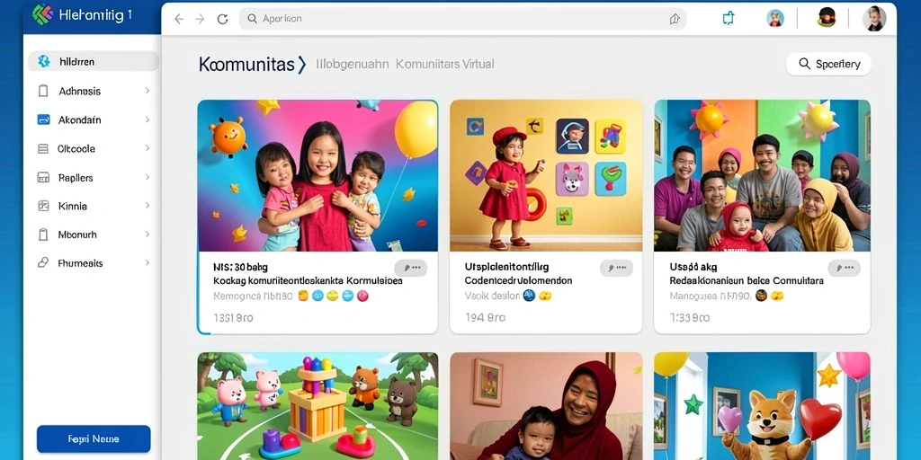Tampilan antarmuka pengguna yang menarik dan intuitif.