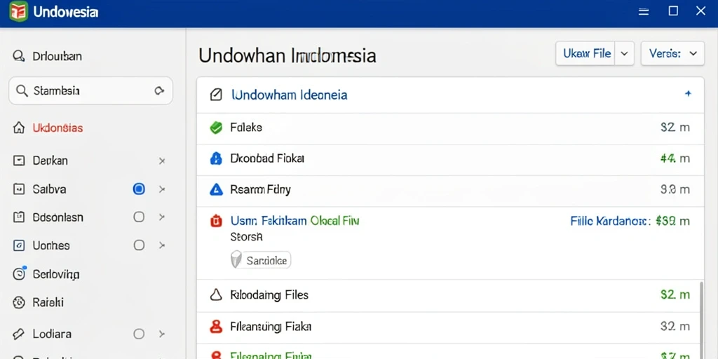 Tampilan antarmuka utama yang menarik dan mudah digunakan.