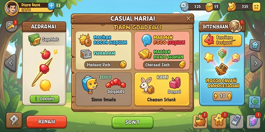 Screenshot menampilkan tampilan antarmuka yang menarik.