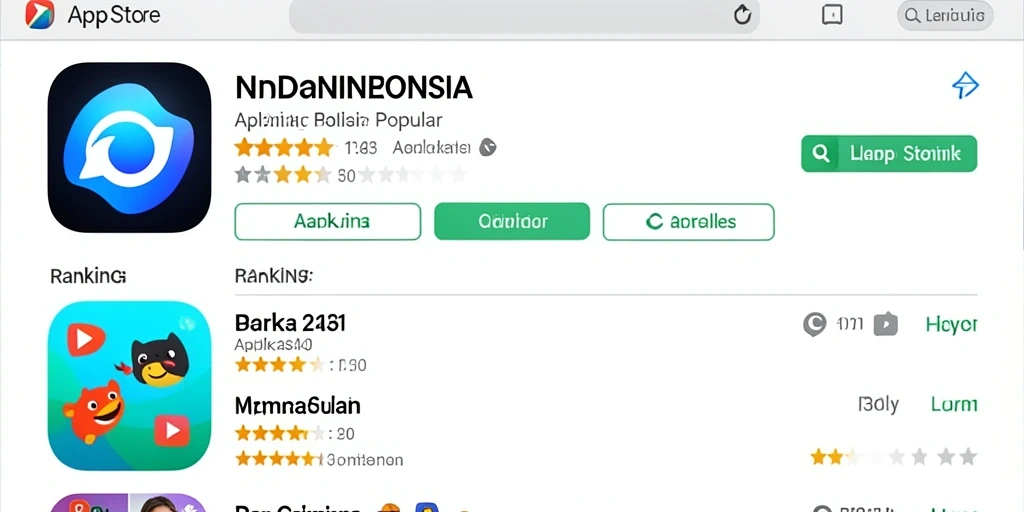 Antarmuka pengguna yang sederhana dan menarik.