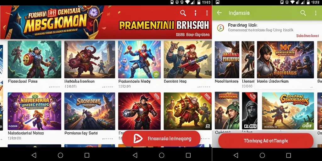 Tampilan antarmuka yang user-friendly dan menarik.