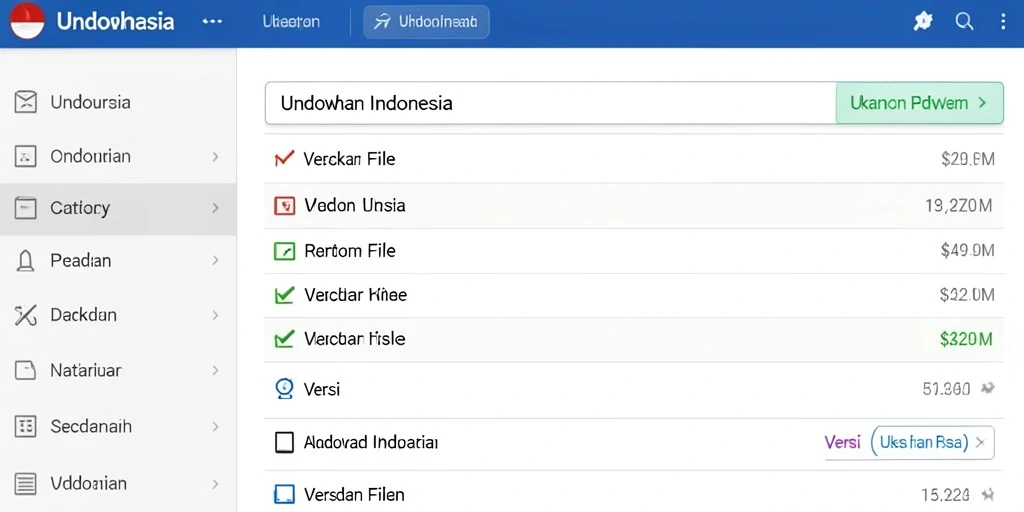 Tampilan antarmuka yang modern dan menarik.
