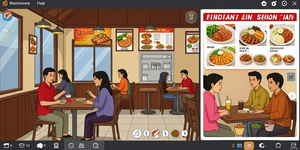 Tampilan antarmuka yang ramah pengguna.