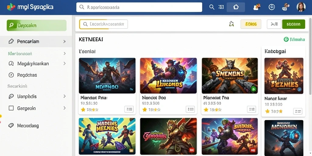 Tampilan utama aplikasi LEDAK388 yang menarik.