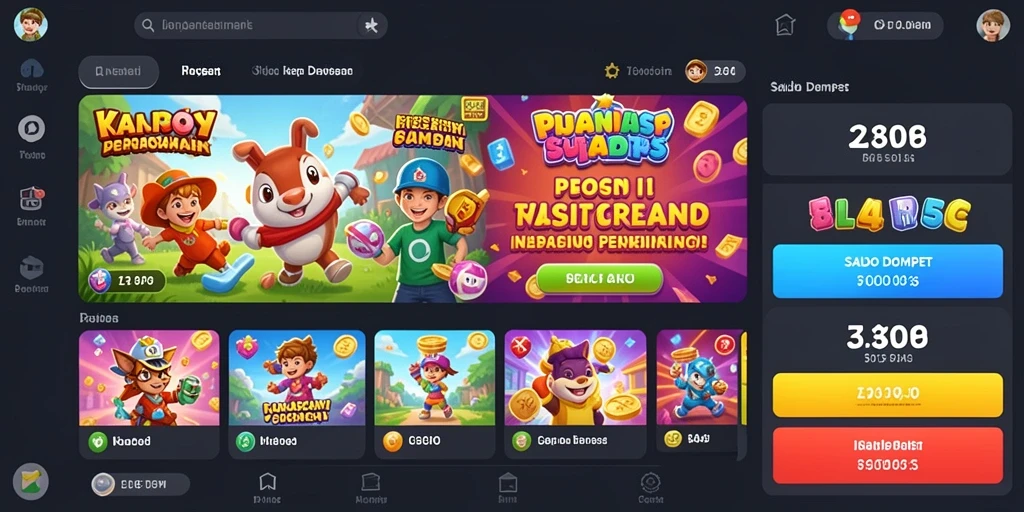 Tampilan utama aplikasi MANADOTOTO yang menarik.