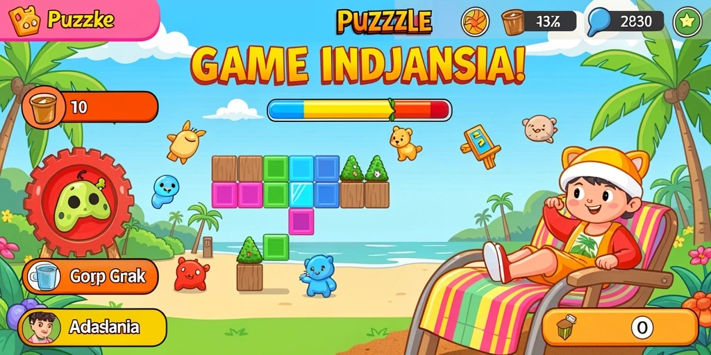 Screenshot tampilan permainan slot yang menarik.