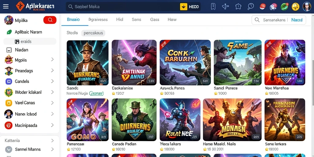 Tampilan antarmuka yang menarik dan intuitif.
