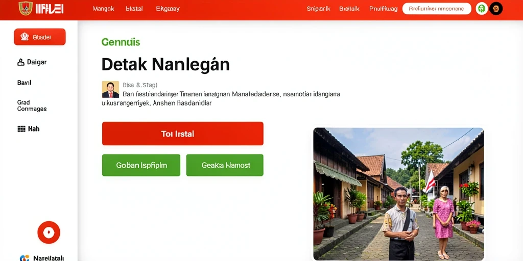 Tampilan grafis menawan dengan efek 3D.