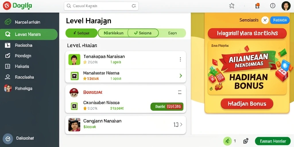 Tampilan antarmuka yang menarik dan mudah digunakan.