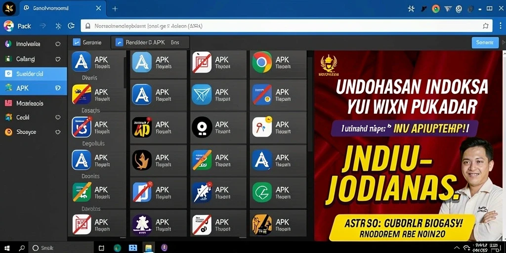 Tampilan antarmuka yang modern dan menarik.