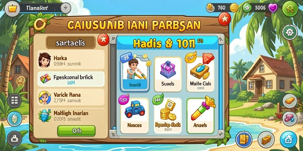 Screenshot menunjukkan karakter utama dalam aksi.