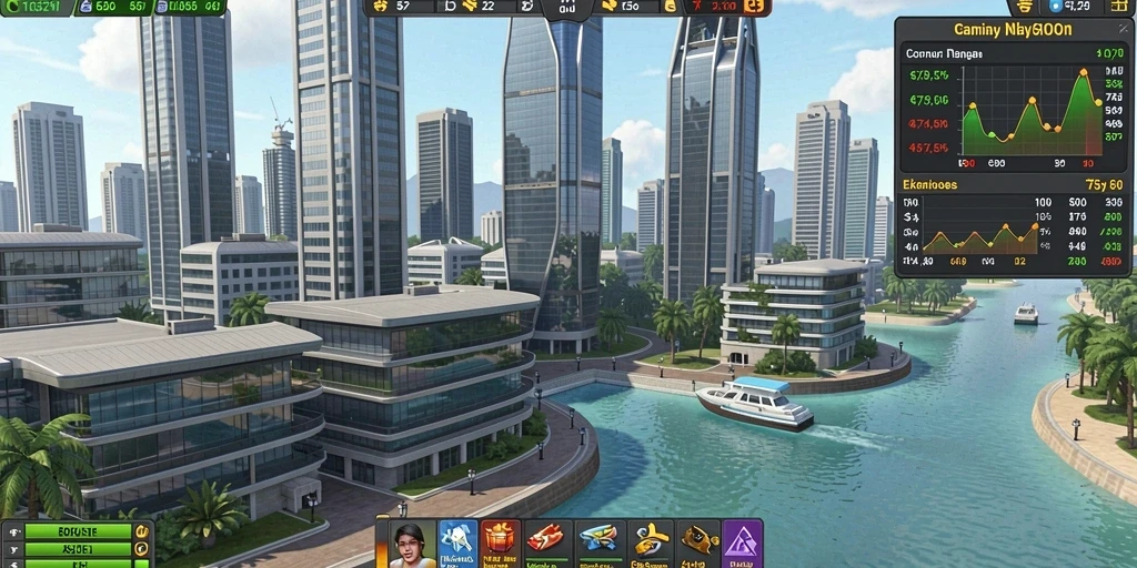 Tampak gameplay yang seru dengan grafis menawan.