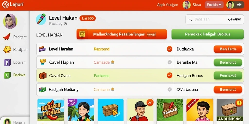 Tampilan antarmuka yang menarik dan mudah dinavigasi.